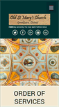 Mobile Screenshot of oldstmarysdetroit.com